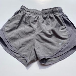 Light Gray Nike Tempo Shorts